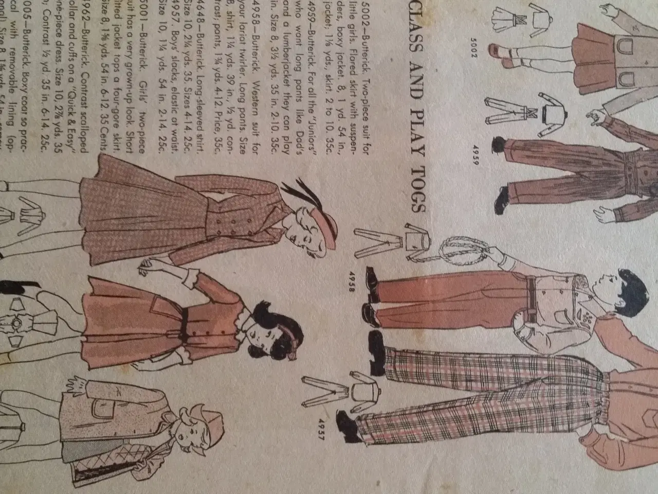 Billede 4 - Butterick Fashion news. 1949