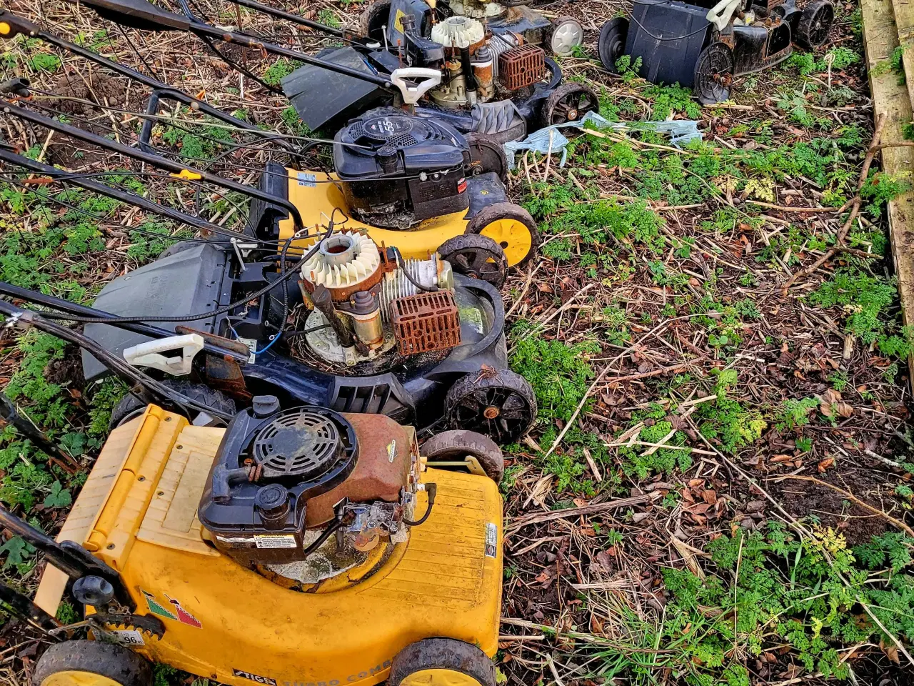 Billede 4 - 10 defekte plæneklippere 