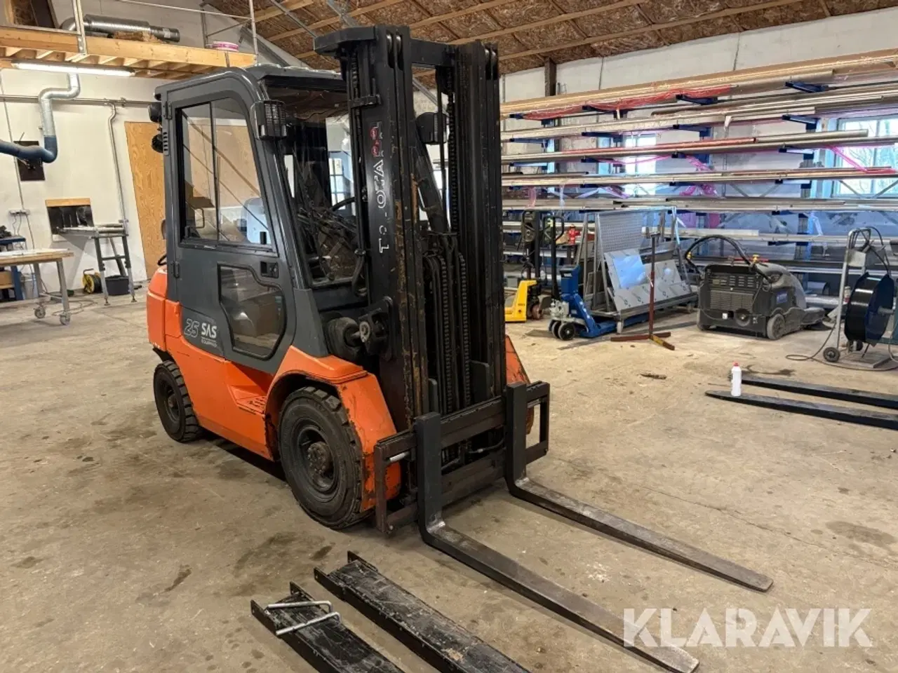 Billede 7 - Gaffeltruck Toyota 42-7FGF25 gas