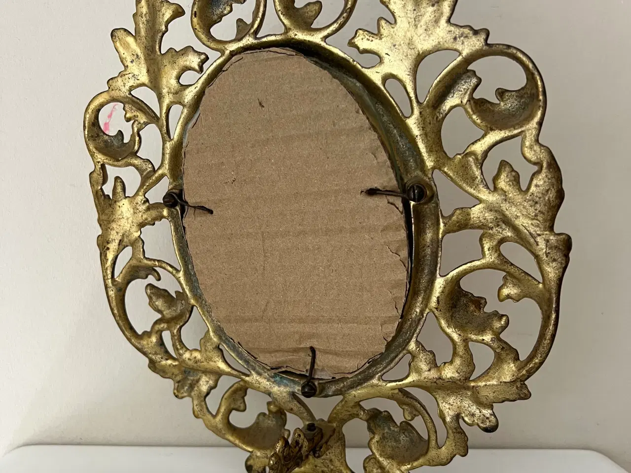 Billede 2 - Smuk tung antik messing ramme fra start 1900 