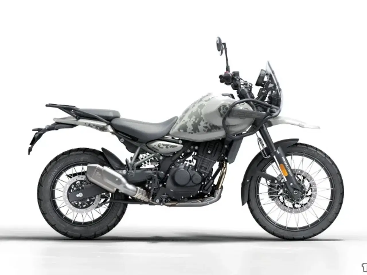 Billede 2 - Royal Enfield Himalayan 450 Summit Kamet White (slangeløs dæk)