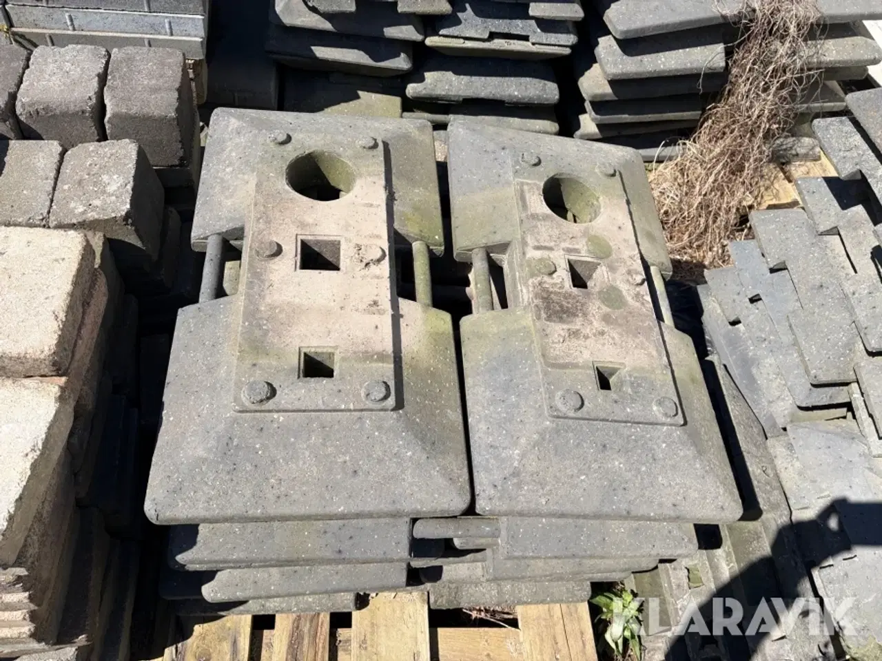 Billede 6 - Skiltefødder dobbelt - 24 styk