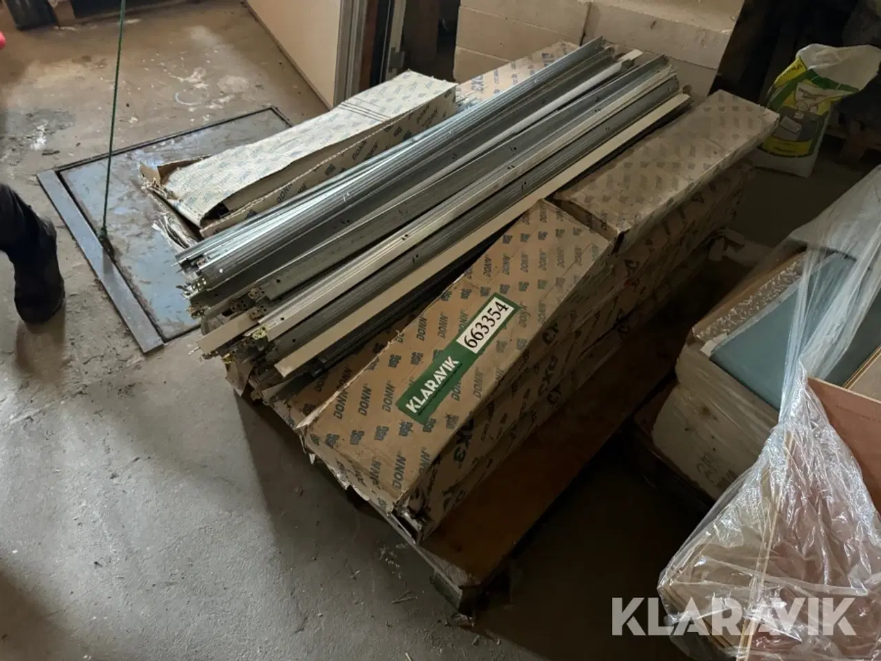 Billede 1 - Lot Modulloft skinner Din DX3-24 XM & DX24 XS