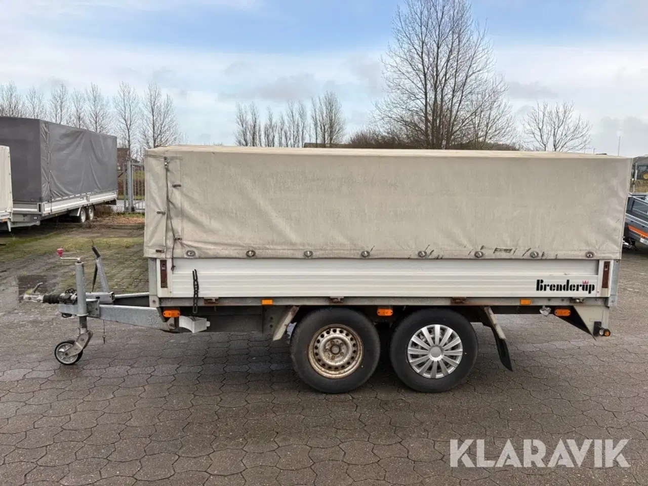Billede 2 - Trailer Brenderup 2500 med høj presenning