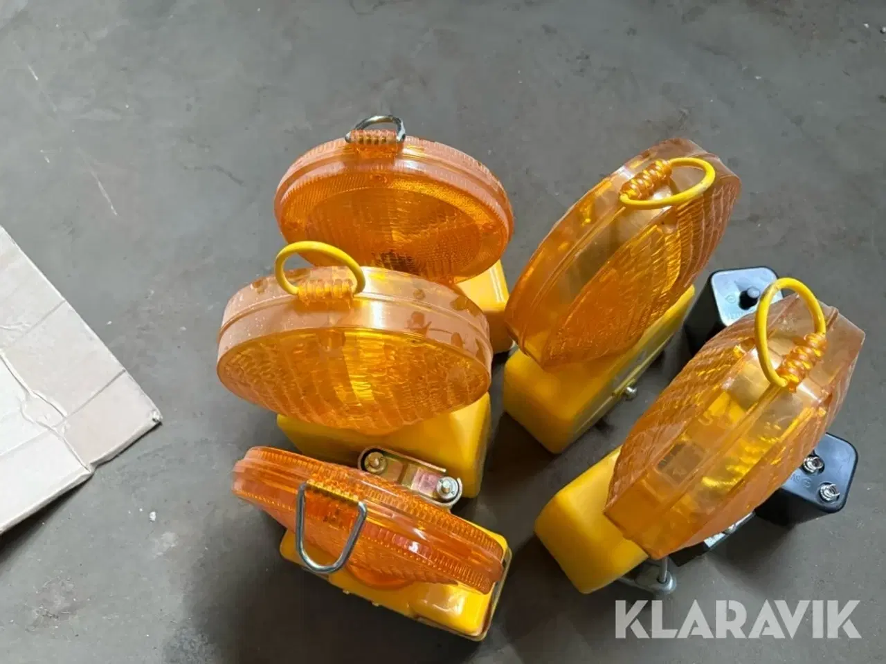 Billede 4 - Advarselslamper Nissen 5 styks