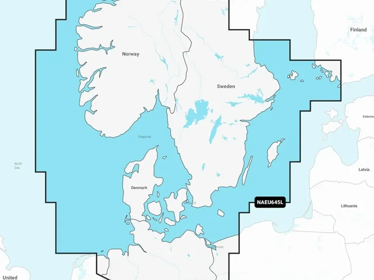 Billede 8 - Navionics NAV+45XG, Søkort, Skagerak og Kattegat