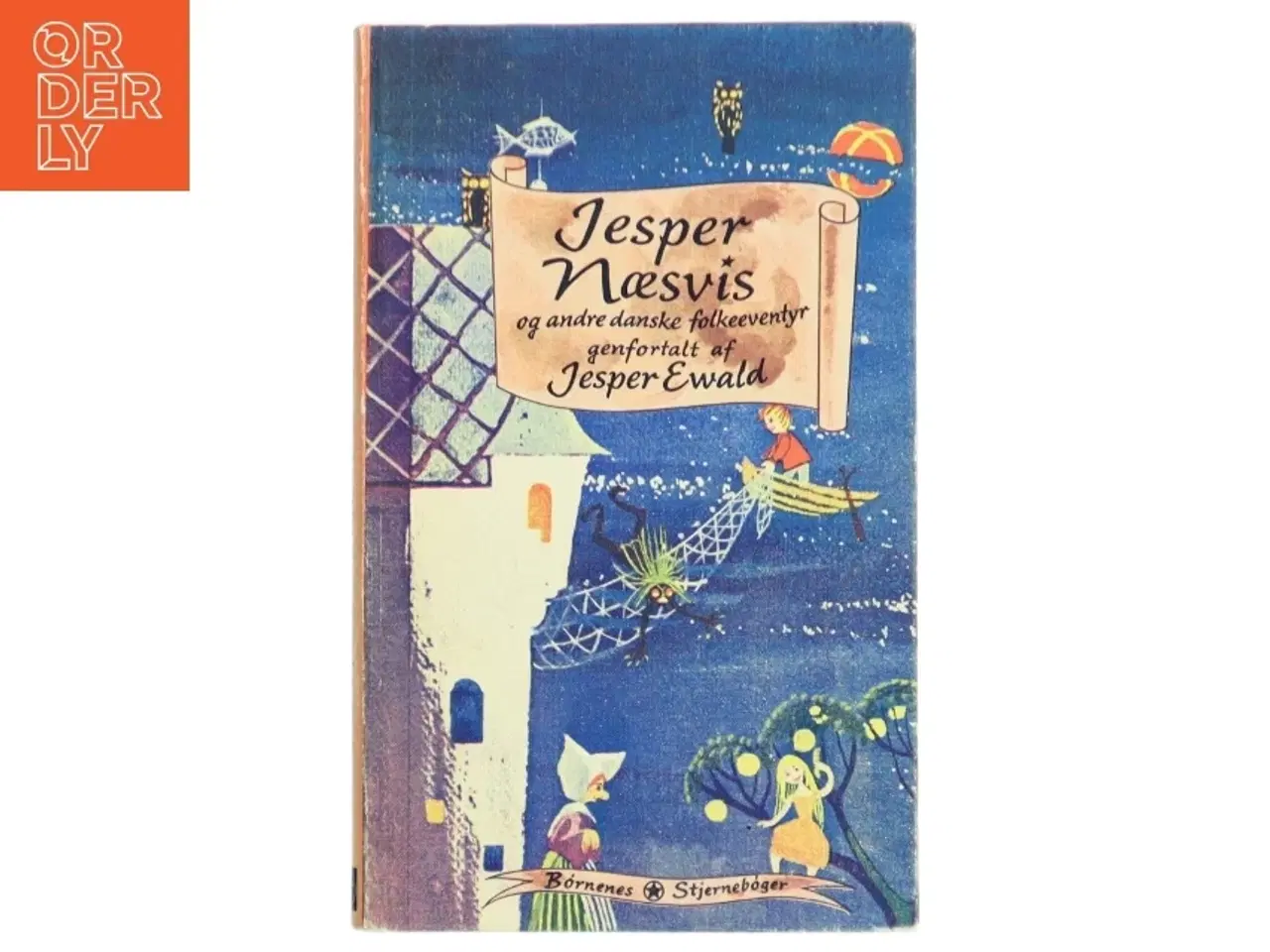 Billede 1 - Brugt bog med danske folkeeventyr fra Børnenes Stjernebøger