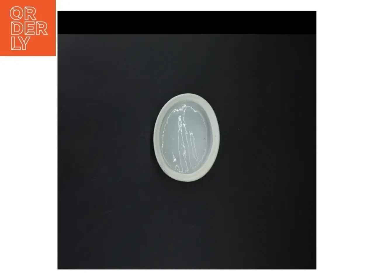 Billede 5 - Keramik figur med låg af fuglemotiv (str. 13 cm)