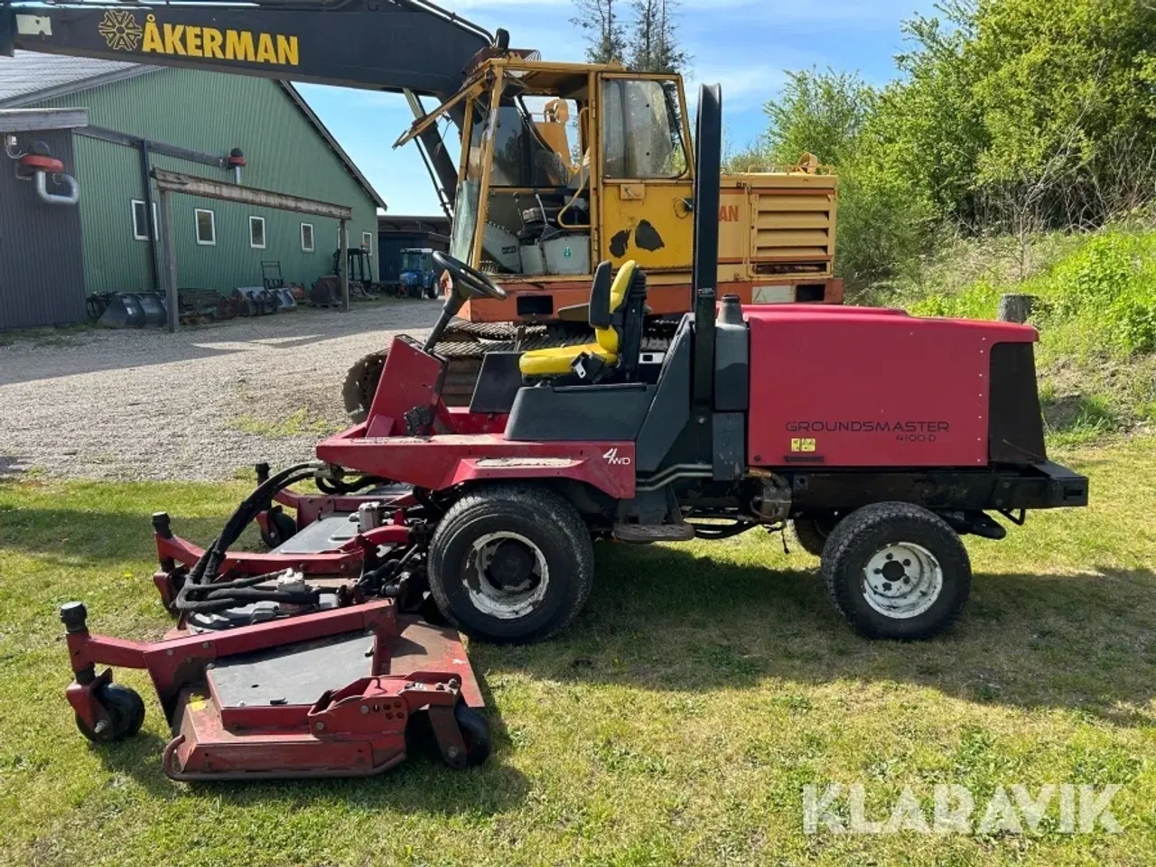 Billede 5 - Frontklipper Toro Groundmaster 4100-D 4WD