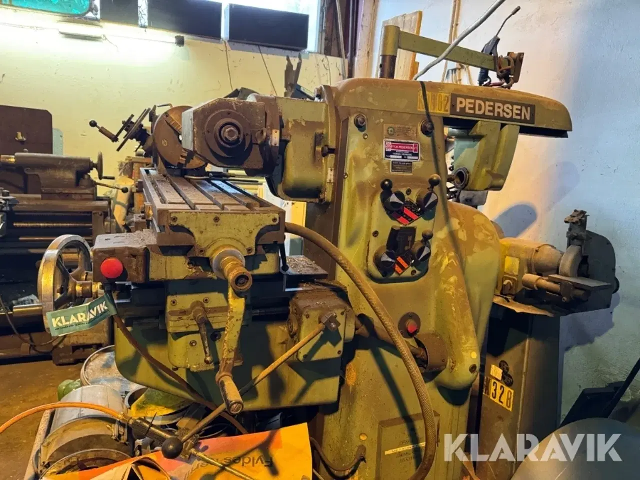 Billede 6 - Fræsemaskine Vilh. Pedersen, Høng VPU 1 inklusiv værktøj