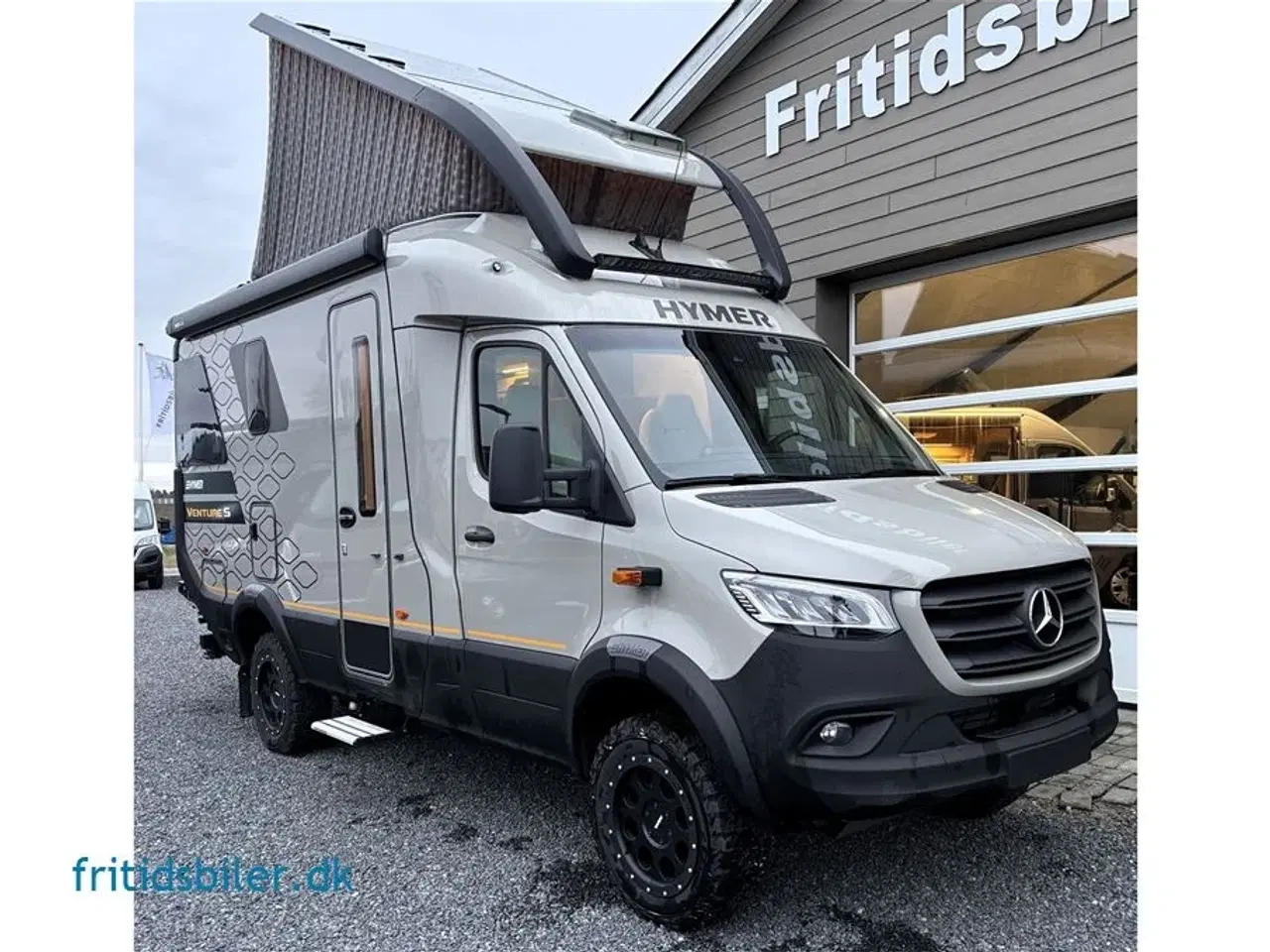 Billede 5 - 2024 - Hymer Venture S 190hk   HYMER Venture S definerer en helt ny køretøjskategori – en innovativ autocamper, der opfylder de højeste krav til design og funktion