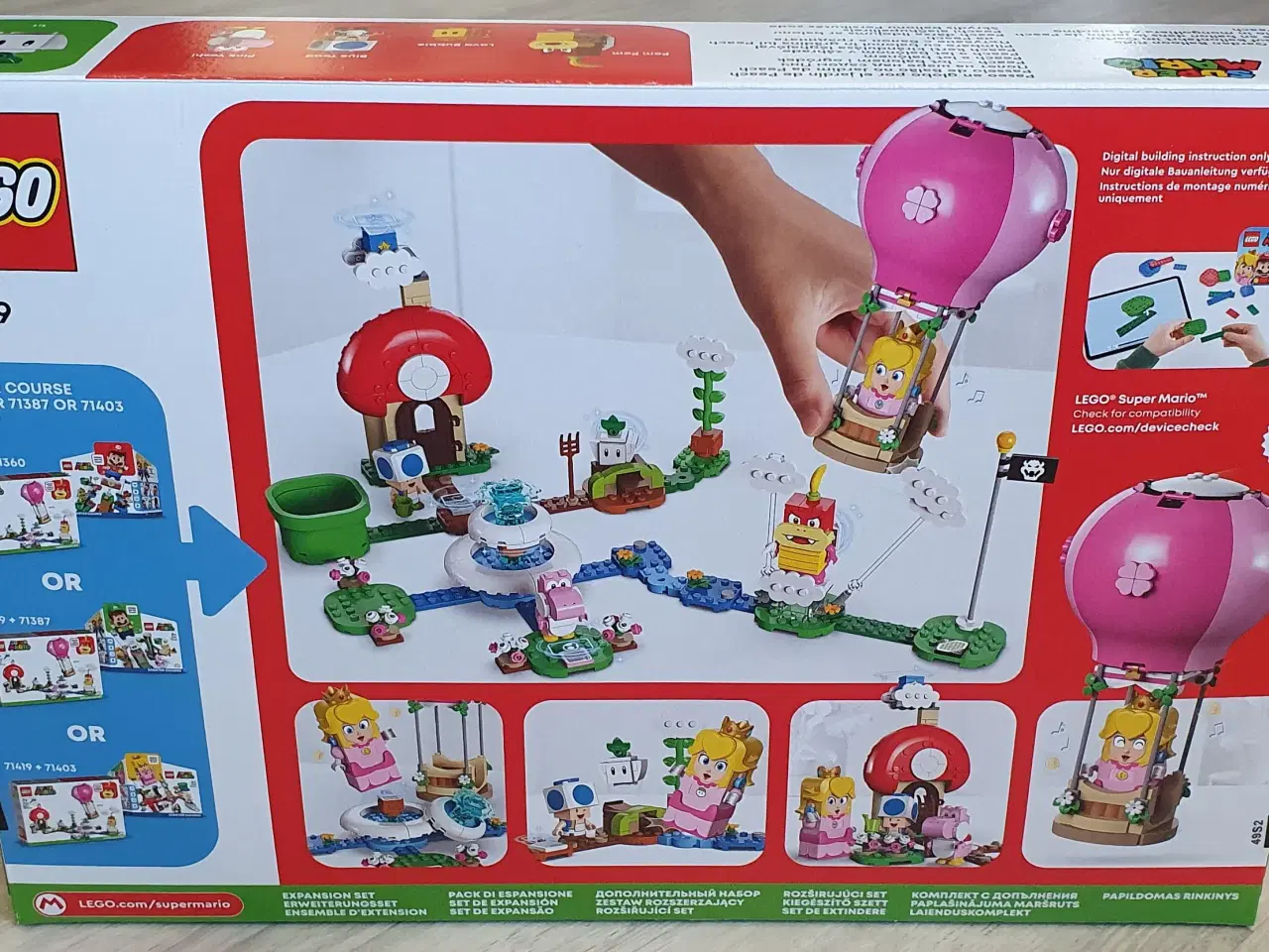 Billede 2 - Lego Super Mario, Peach's Garden-ballontur, 71419