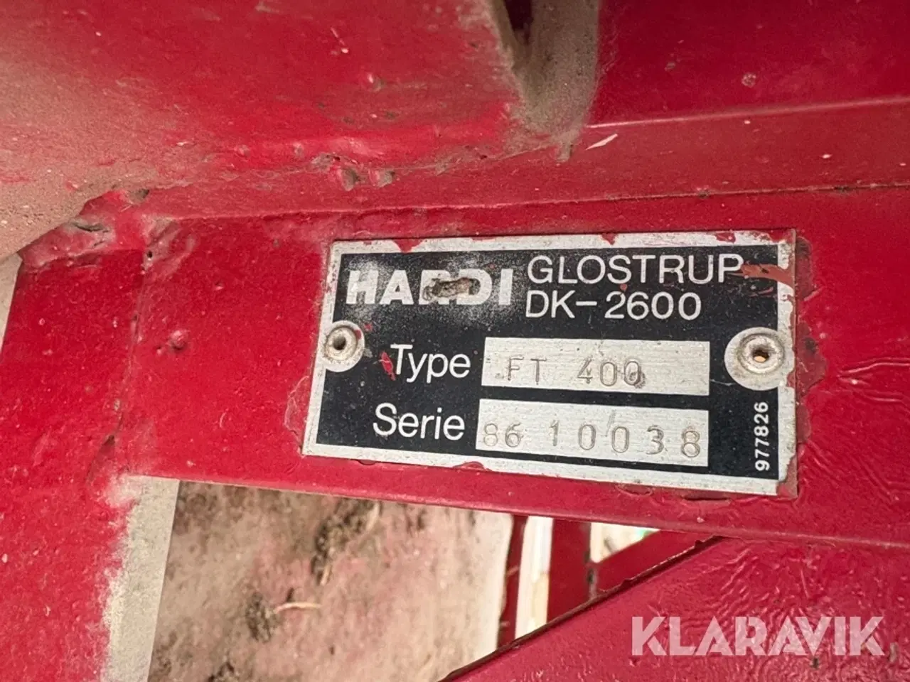 Billede 5 - Marksprøjte Hardi FT400