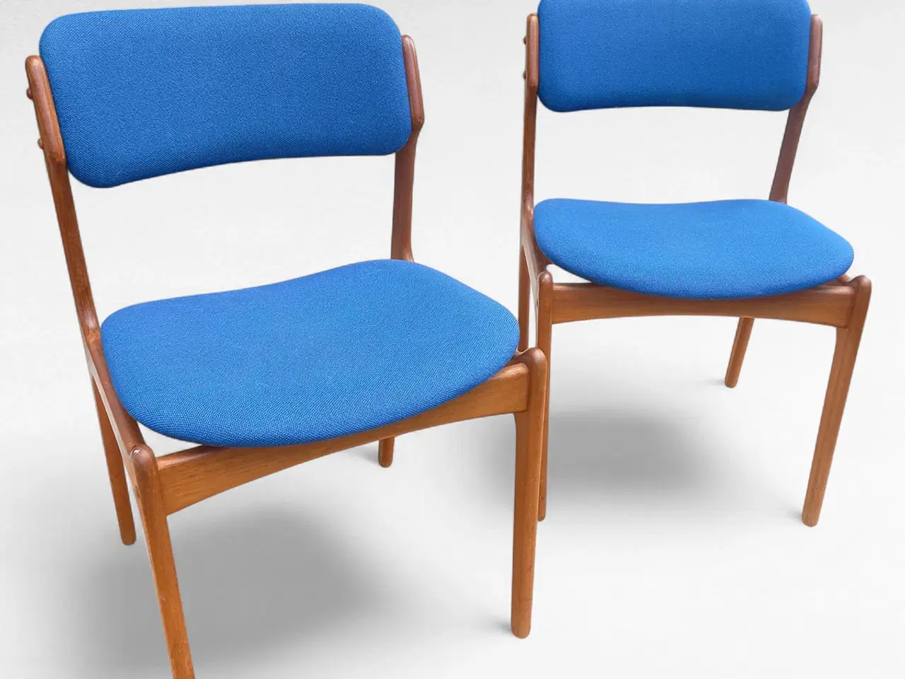 Billede 6 - Sæt af 2 Erik Buck Model 49 Spisestuestole i Teak 