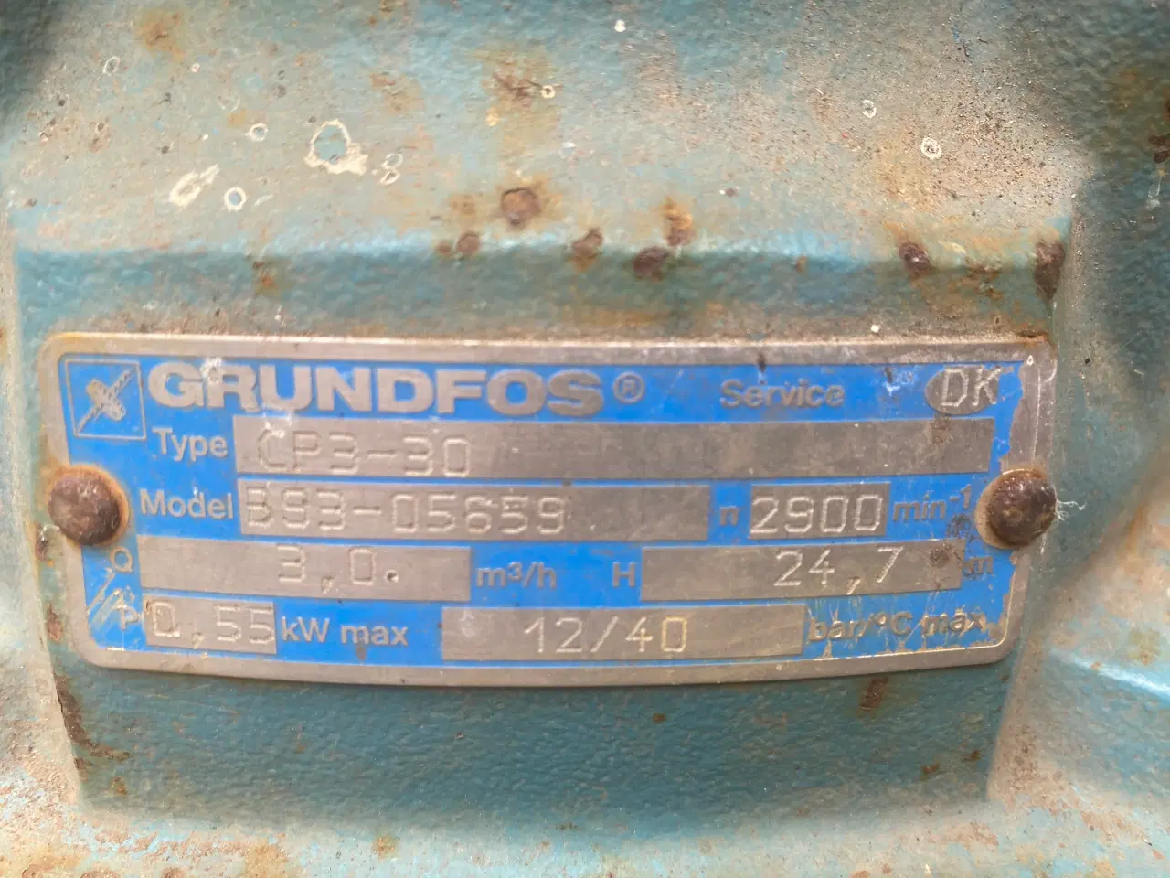 Billede 4 - Havepumpe Grundfos til havevanding. Fungerer fint