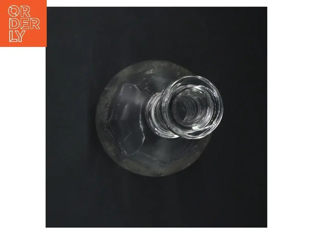 Billede 2 - Dekoreret glasflaske (str. 29 cm)