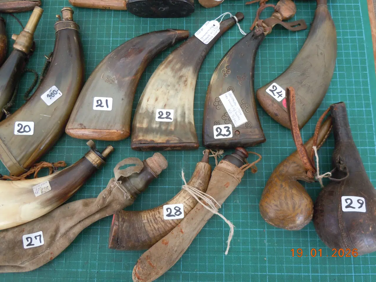 Billede 5 - Antikke krudthorn sælges billigt nu!