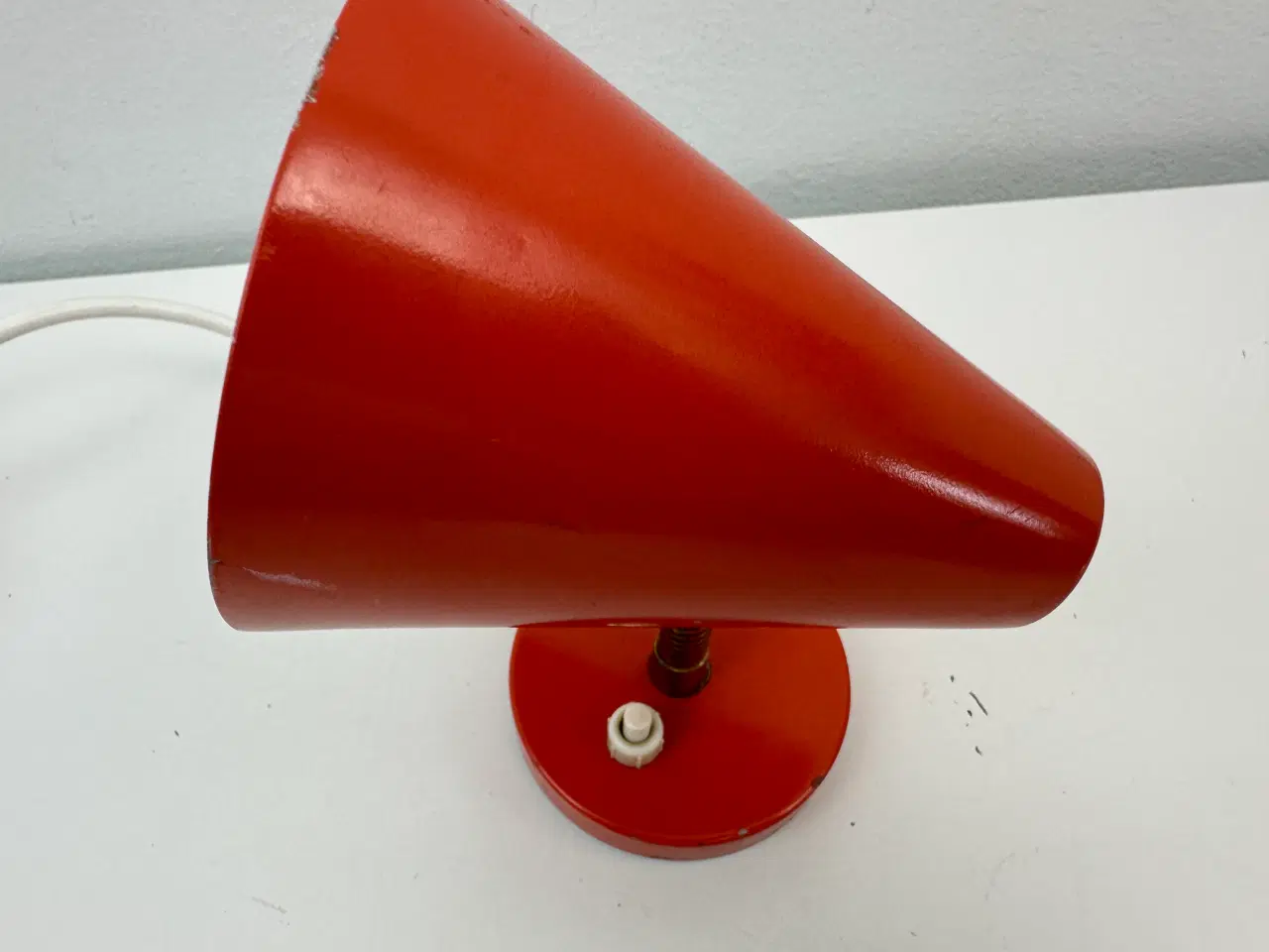 Billede 7 - Orange væglampe m. flex (retro)