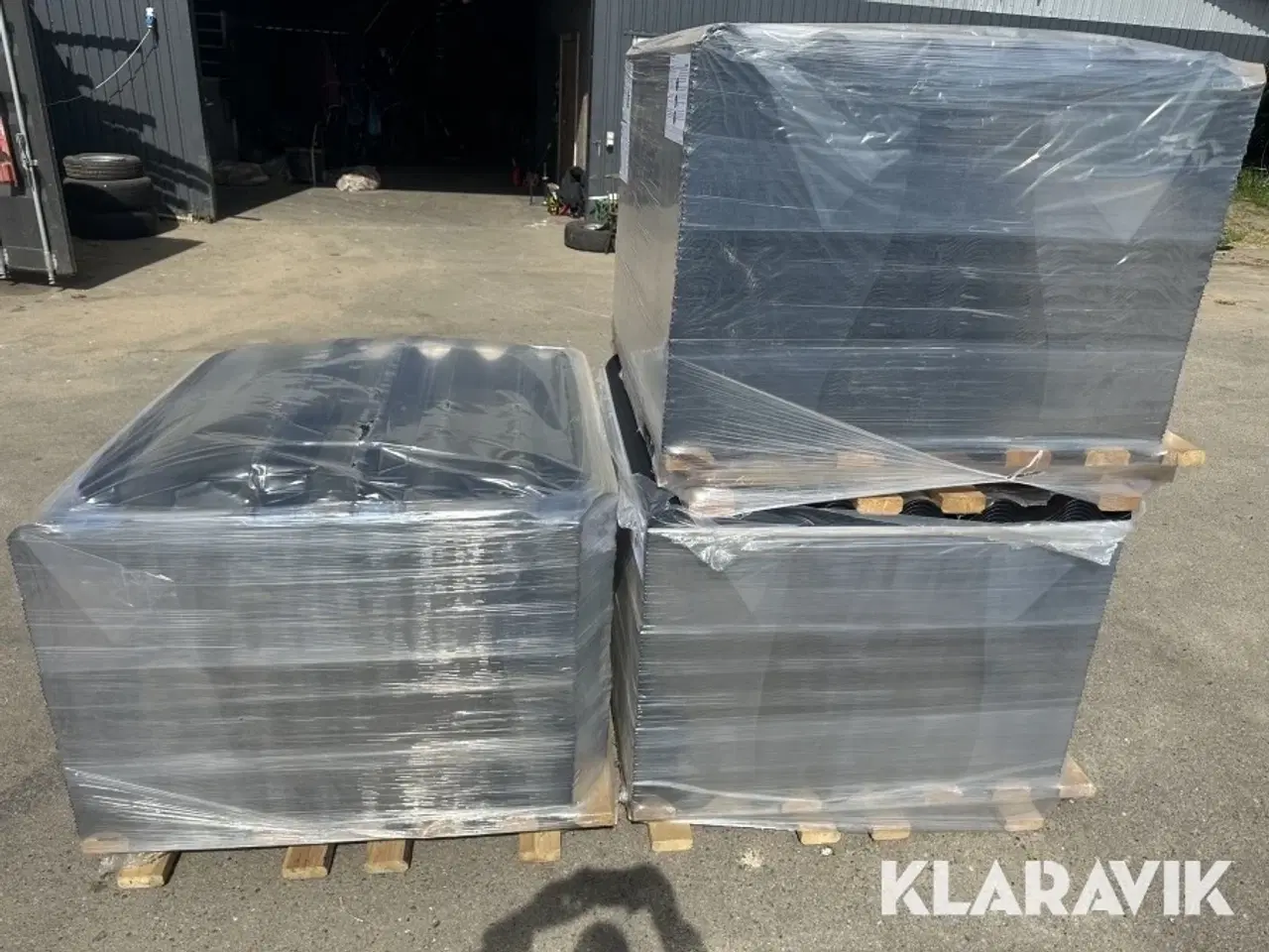 Billede 9 - Bølgeplade 225 styk Euronit 700T HJ/HU Sort