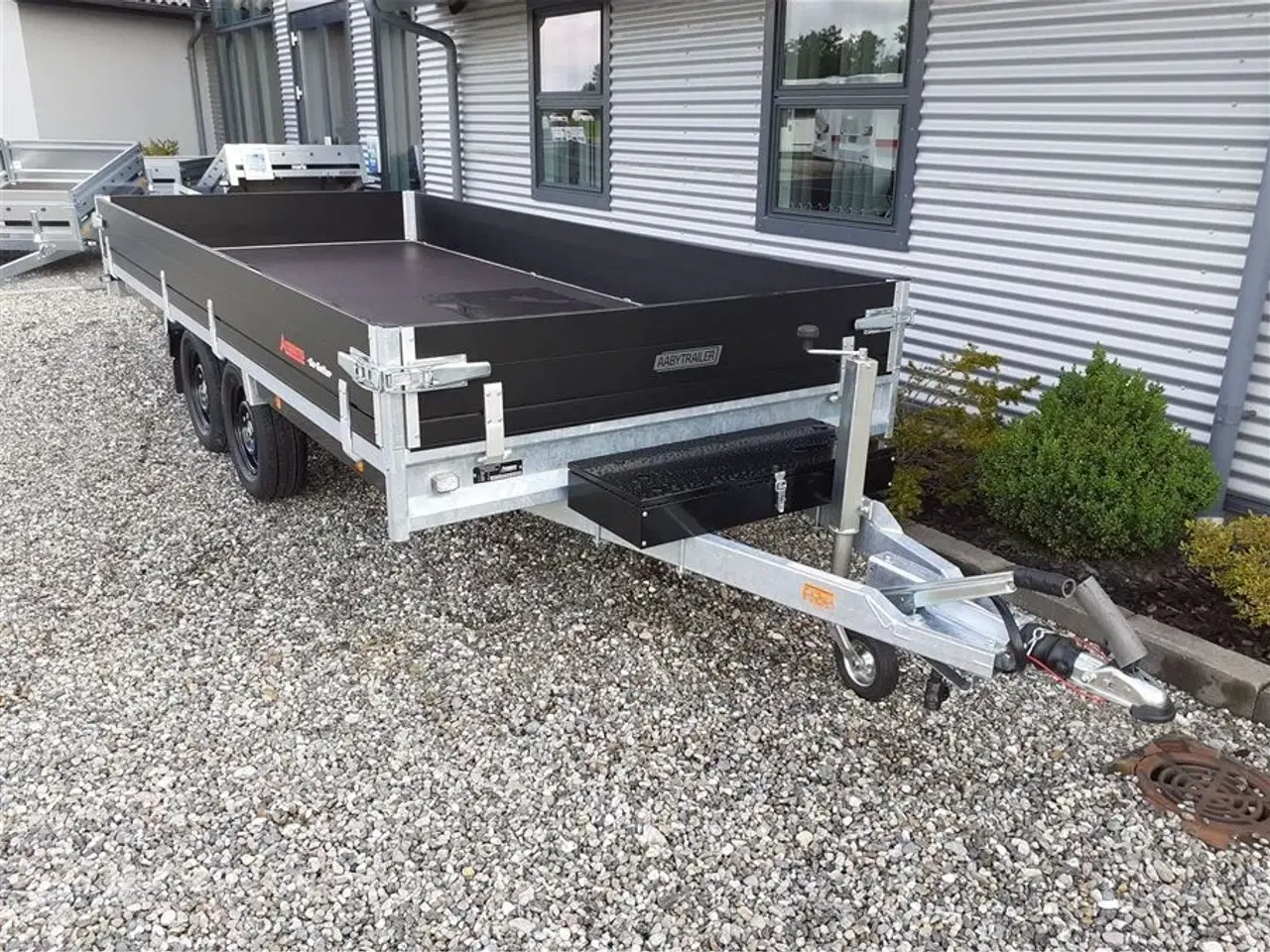 Billede 4 - 0 - Anssems PSX-S 2500 405x178 Go Getter   markedets Fedeste trailer med aluminiums sider i matsort.