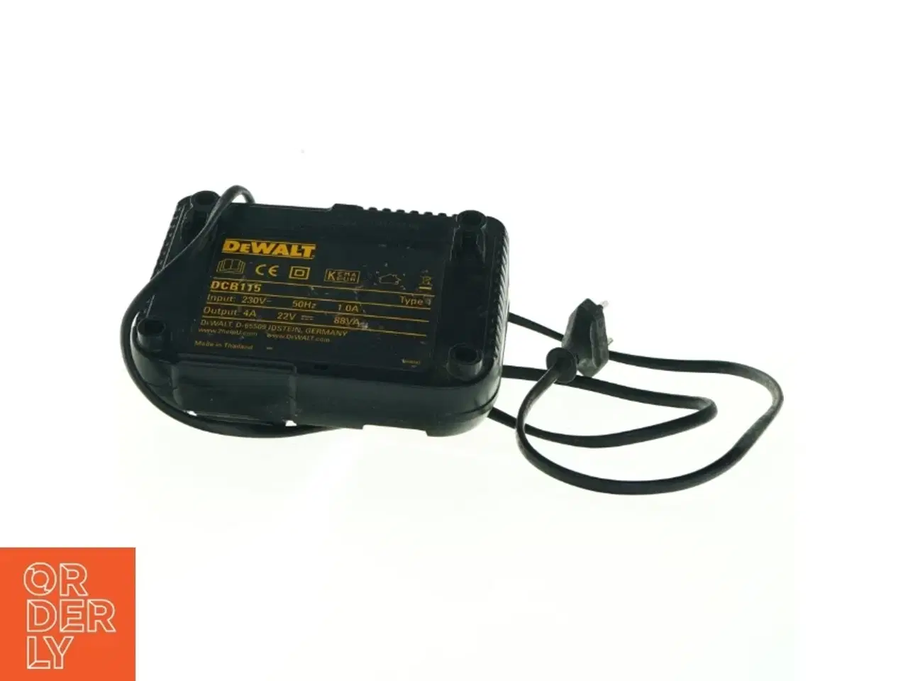 Billede 4 - DeWalt batterioplader fra DeWalt (str. 14,5x11,5 cm)