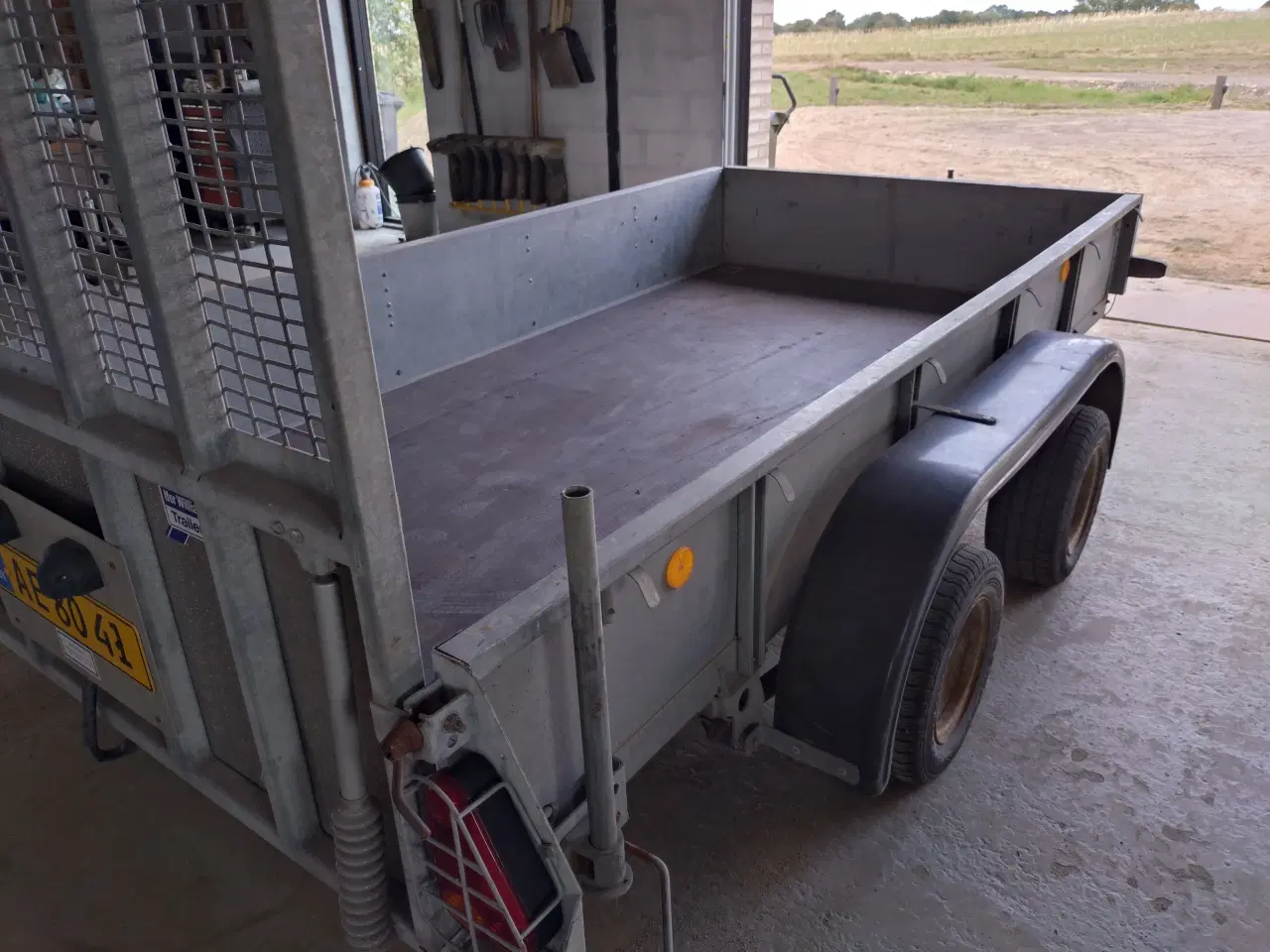 Billede 4 - Ifor Williams GD 105 maskintrailer 