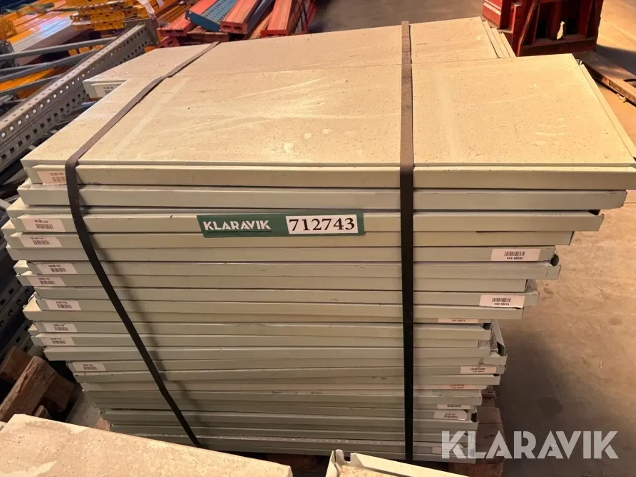 Billede 8 - Hylder Norplan lagerreol 272 styk
