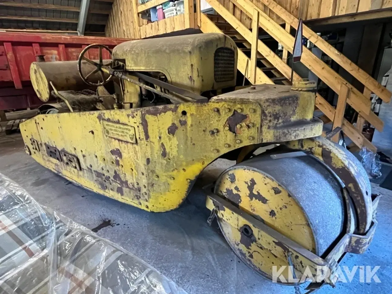Billede 2 - Vejtromle Ringsted Jernstøberi diesel Tromle type 0D