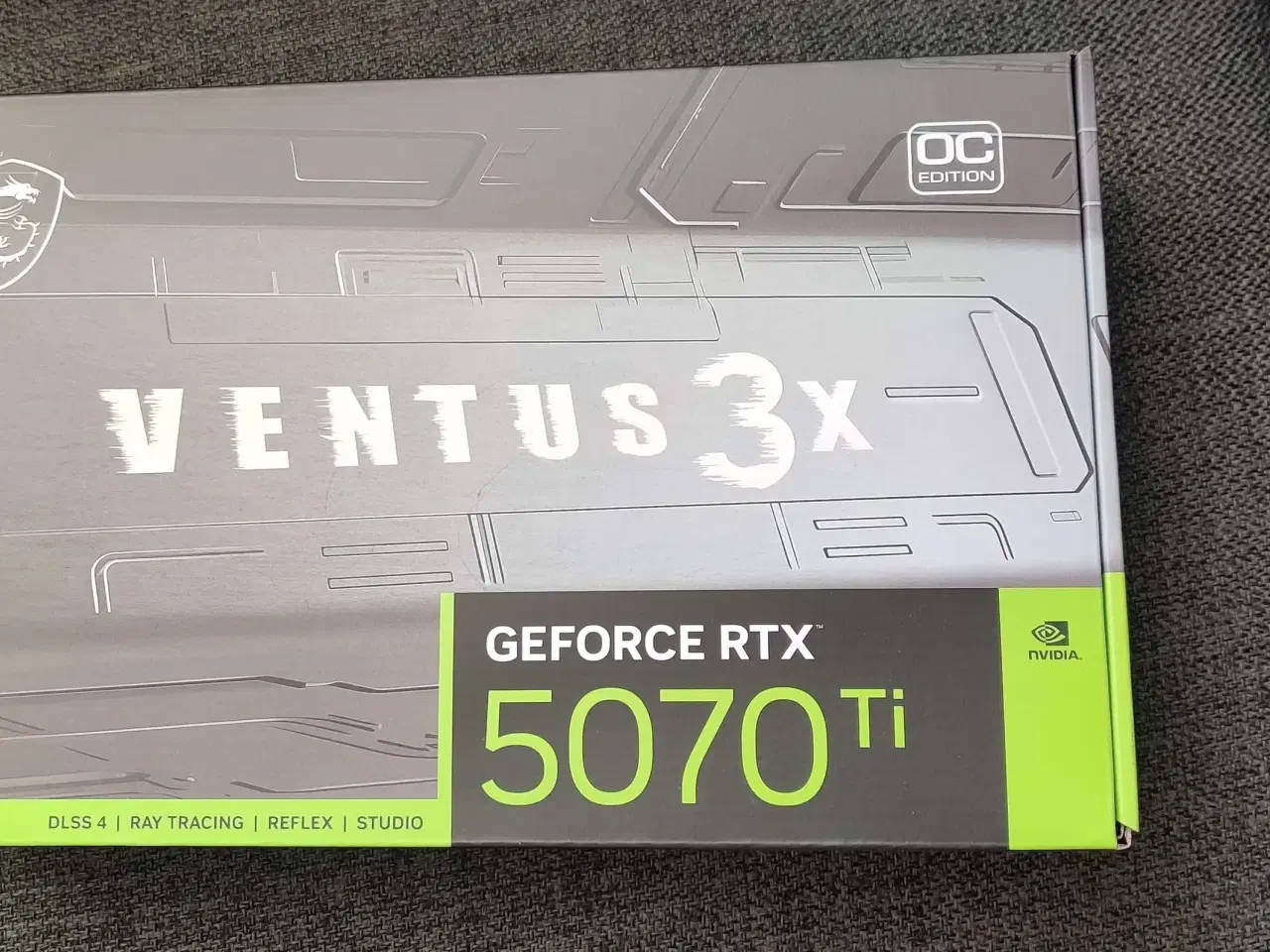 Billede 1 - MSI GeForce RTX 5070 Ti VENTUS 3X OC - 16GB GDDR7 