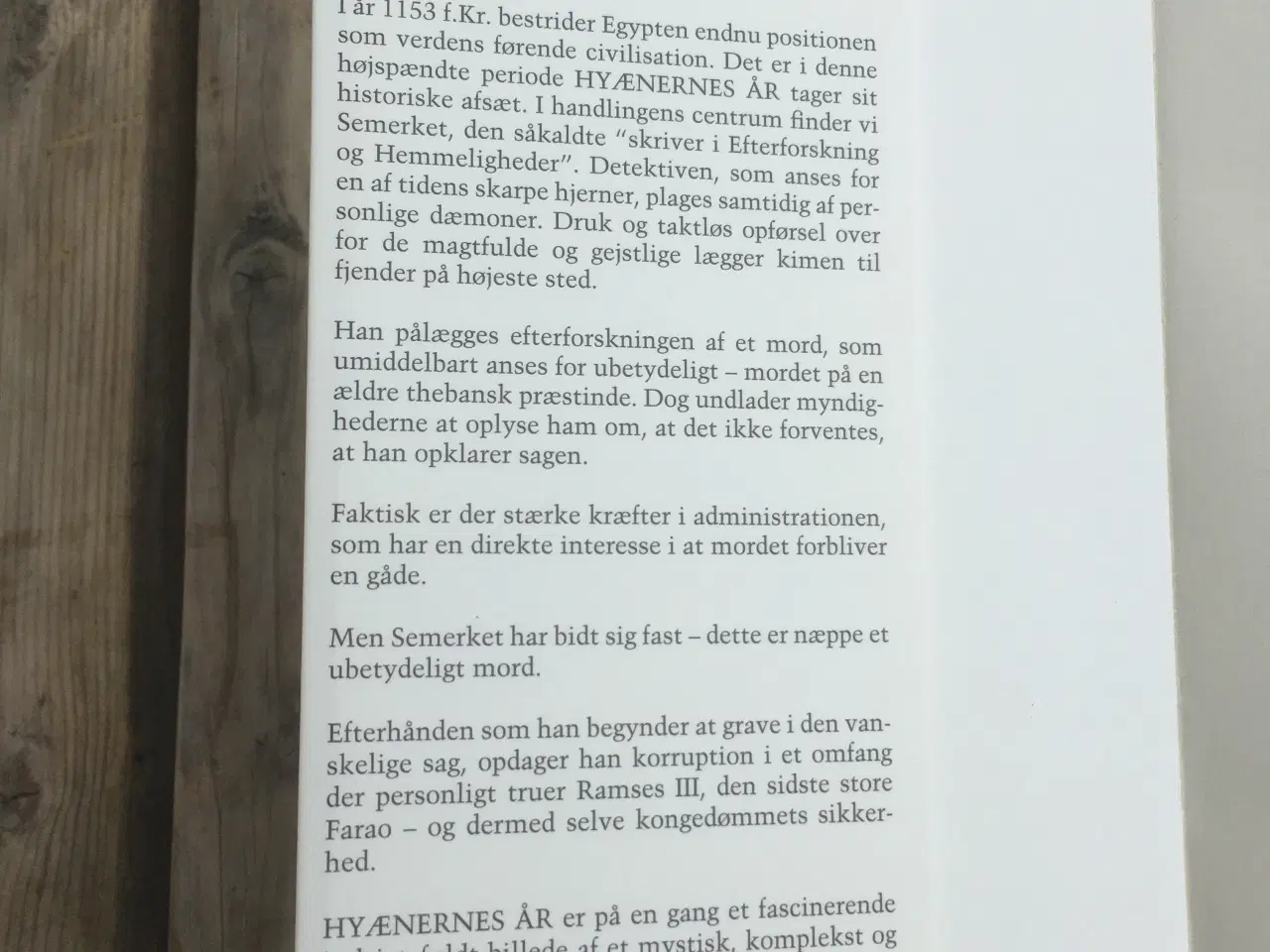 Billede 2 - Hyænernes år, Brad Geagley, historisk krimi