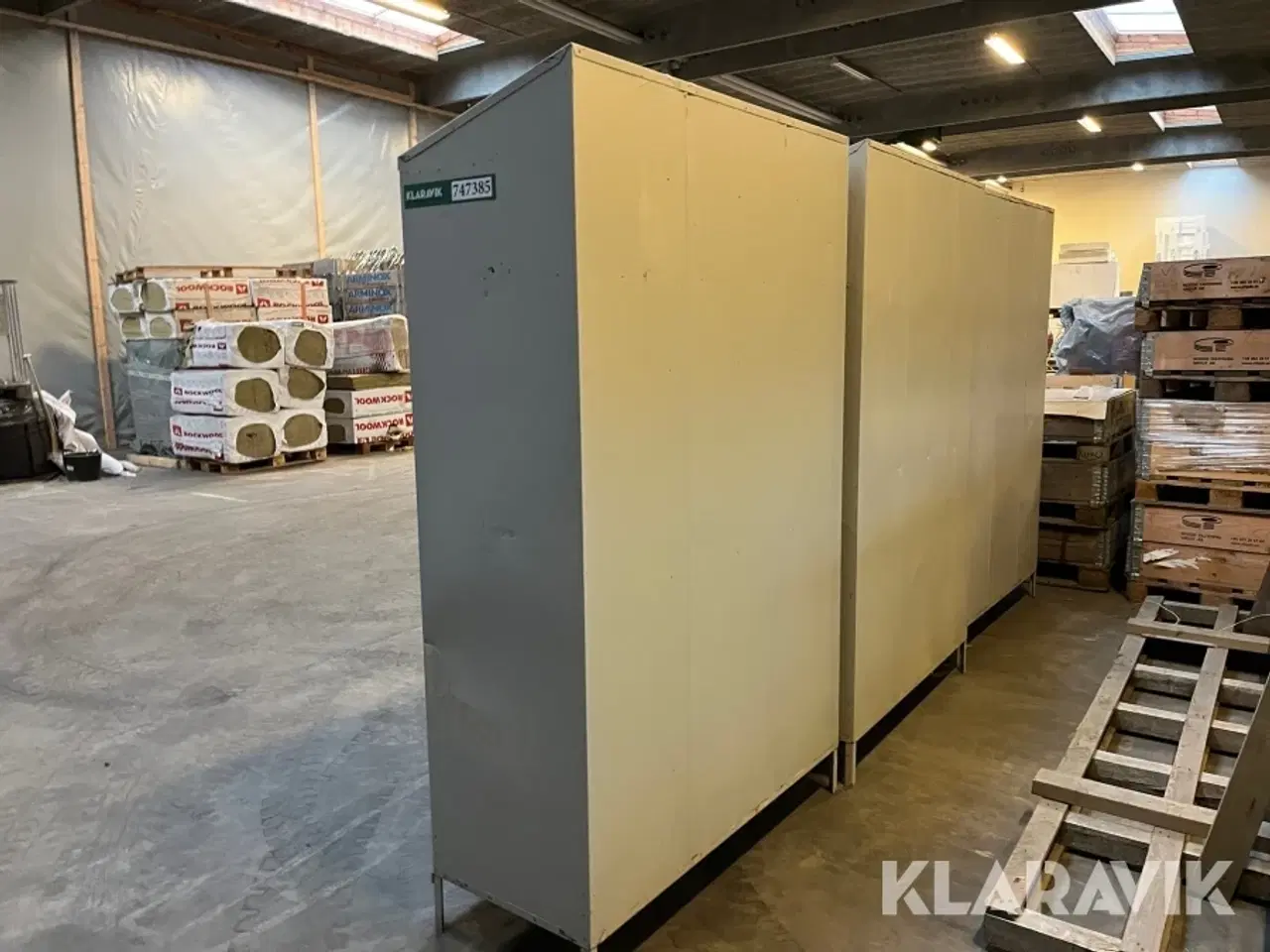 Billede 2 - Metal garderobeskabe 3 styk