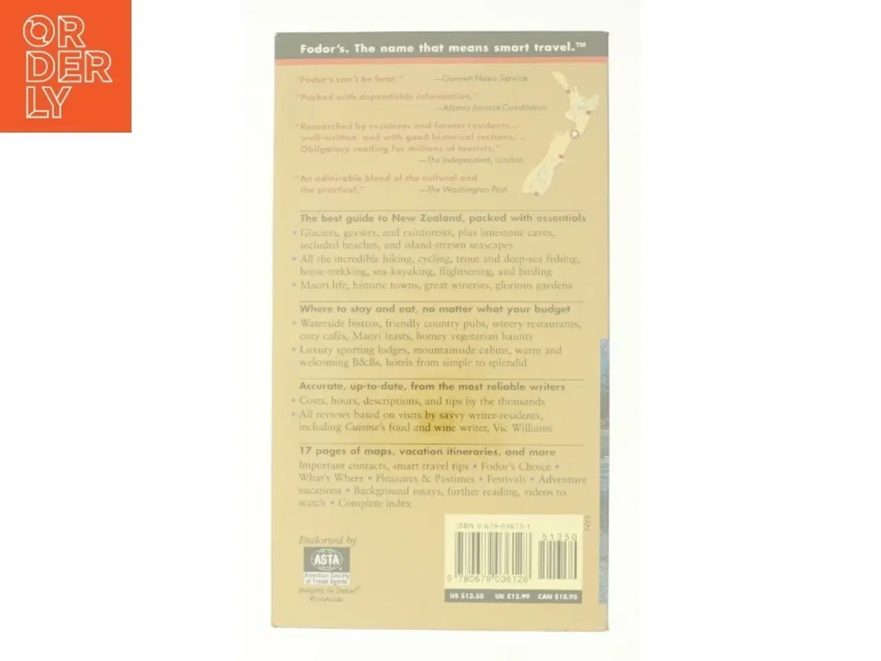 Billede 2 - New Zealand : the Complete Guide to the Country Roads, Charming Cities, Alps and Fjordlands af Fodor&#39;s Travel Publications, Inc. Staff (Bog)