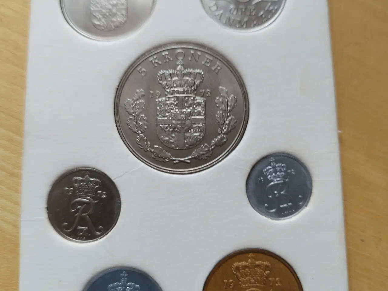 Billede 1 - Møntsæt 1972. Flot. Præget af Den Kongelige Mønt 