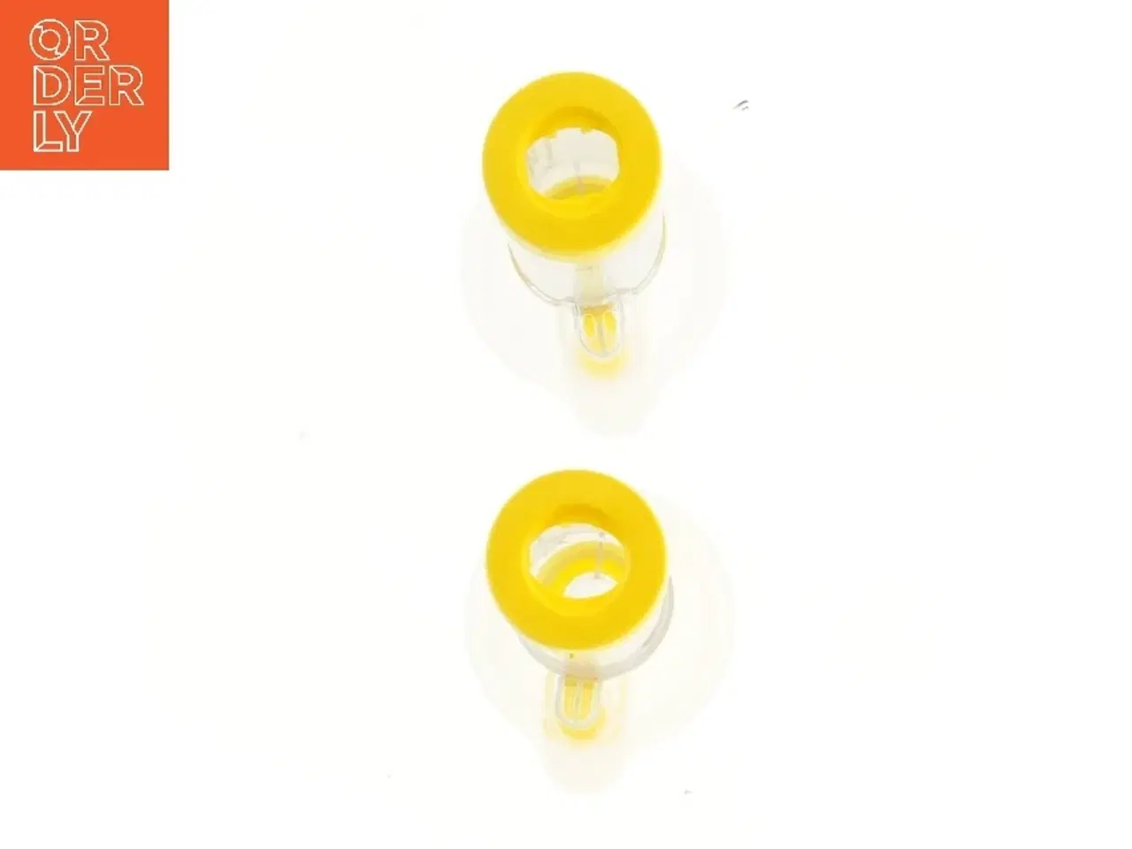 Billede 2 - Baby inhalator med gule detaljer (str. 2 styk, 16x8 cm)