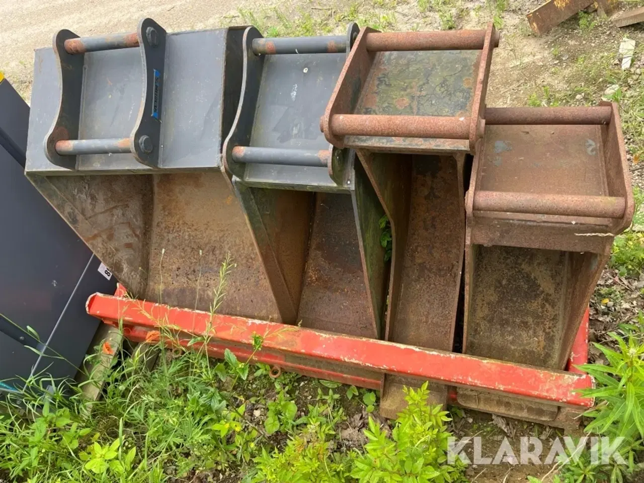 Billede 2 - Skovlsæt med stativ Vejrum's Hydrema