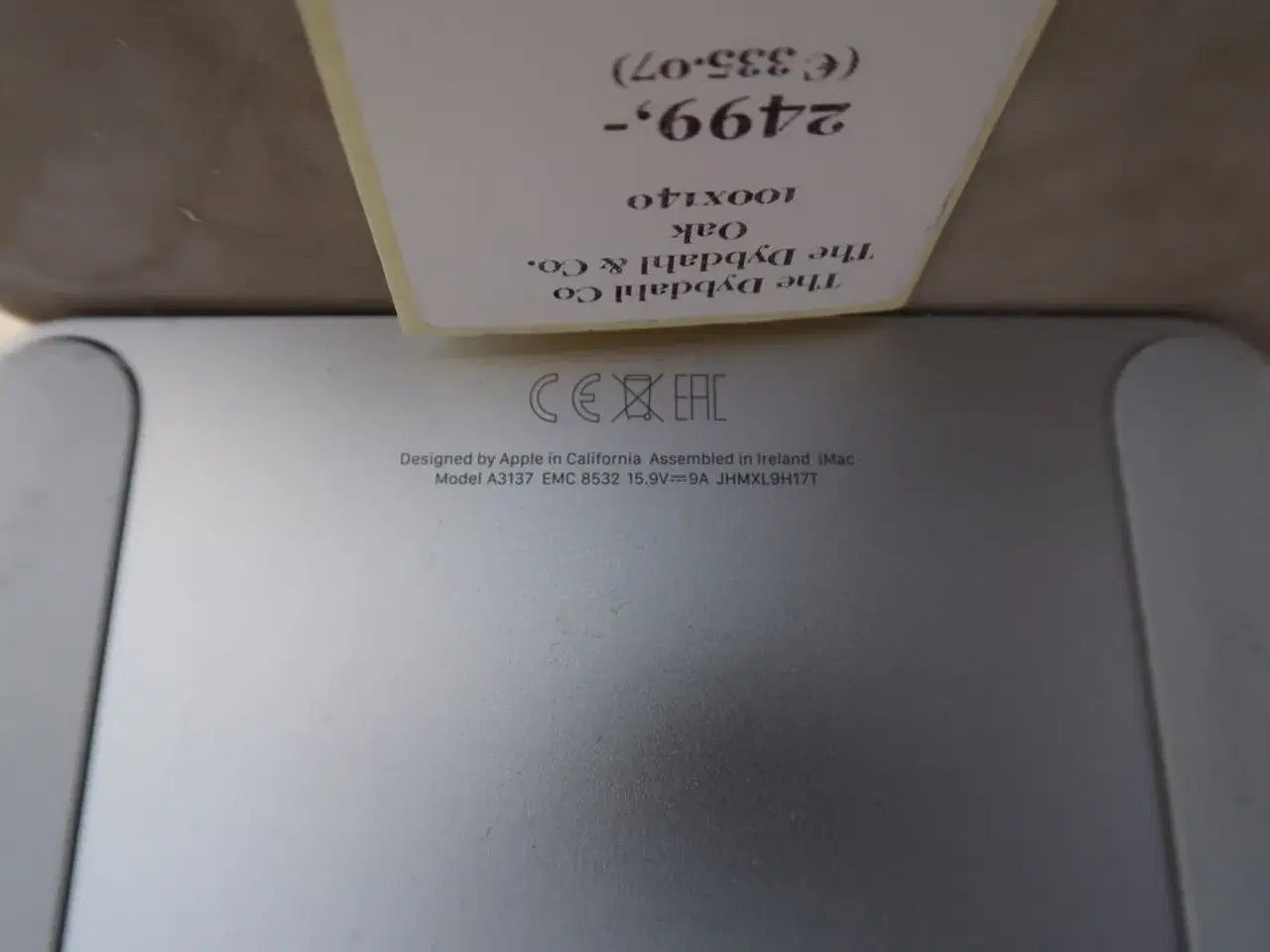 Billede 5 - Allinone computer APPLE iMac A3137 med tastatur og mus APPLE