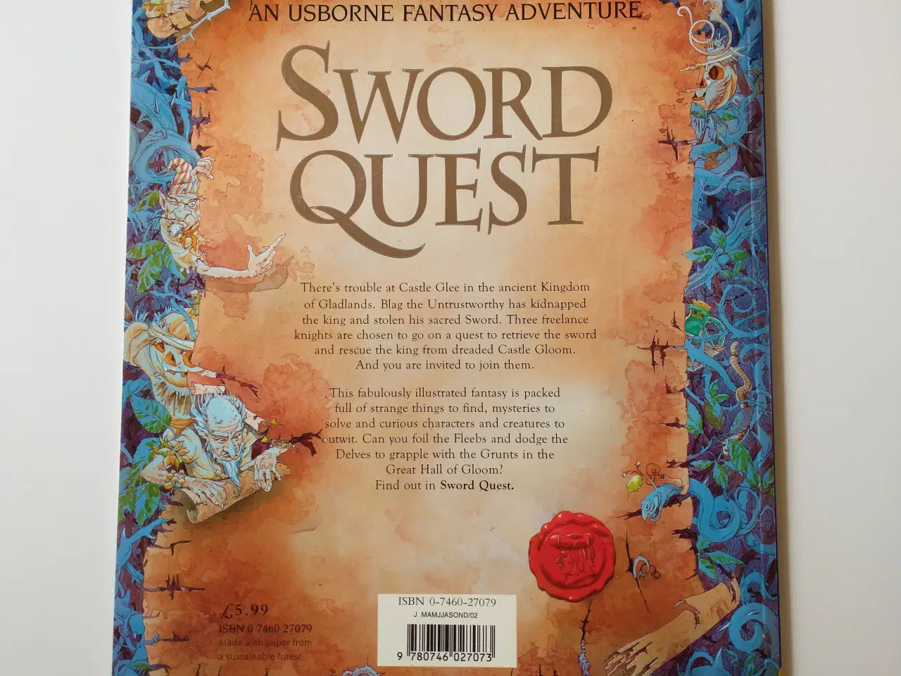 Billede 2 - Sword Quest. By Andy Dixon