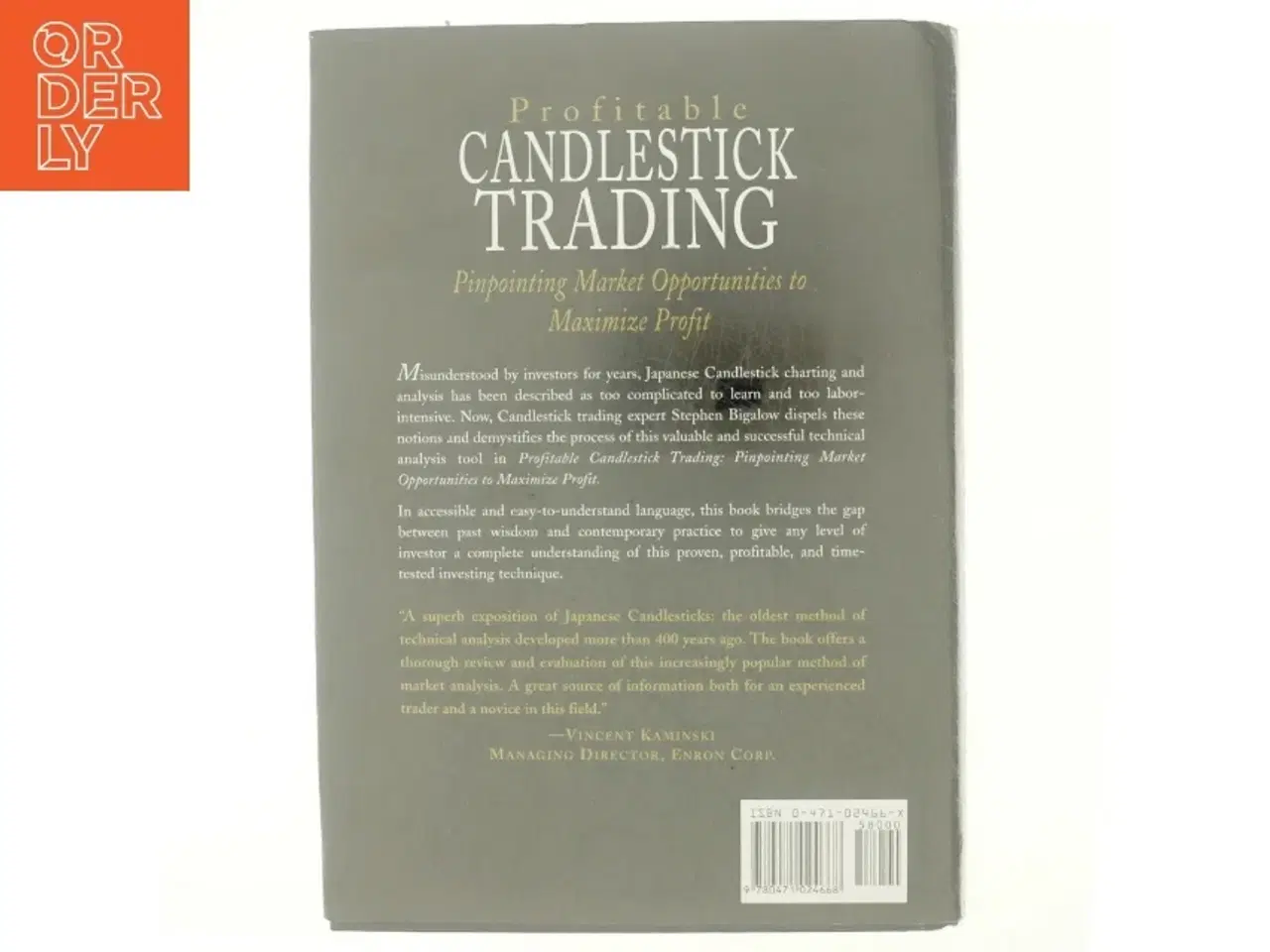 Billede 3 - Profitable Candlestick Trading af Stephen W. Bigalow (Bog)