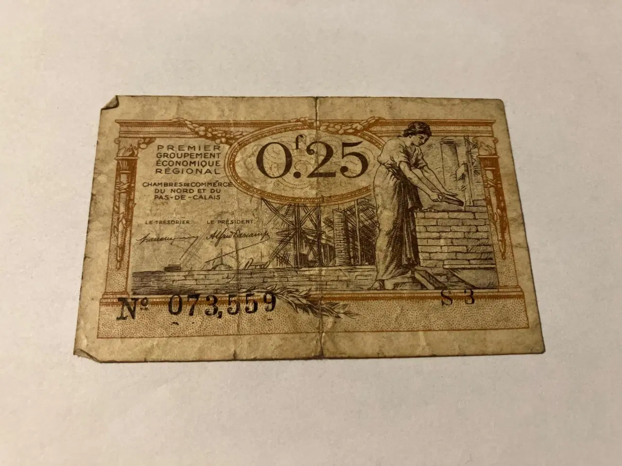 Billede 1 - 0,25 Centimes 1925 France