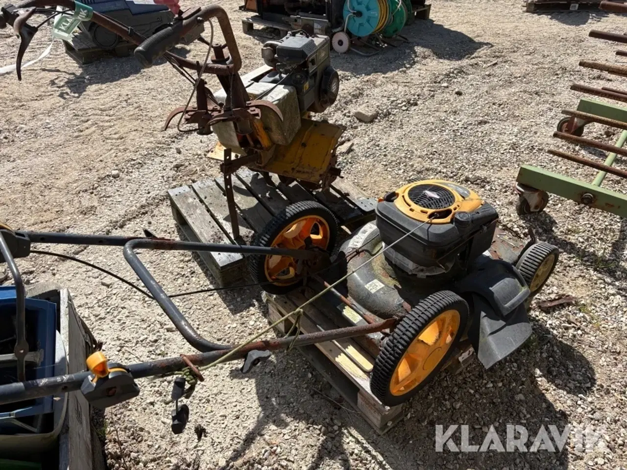 Billede 5 - Plæneklipper og motorfræser