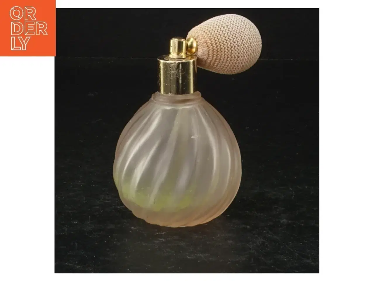 Billede 2 - Vintage glas parfumeflaske (str. 10 cm)