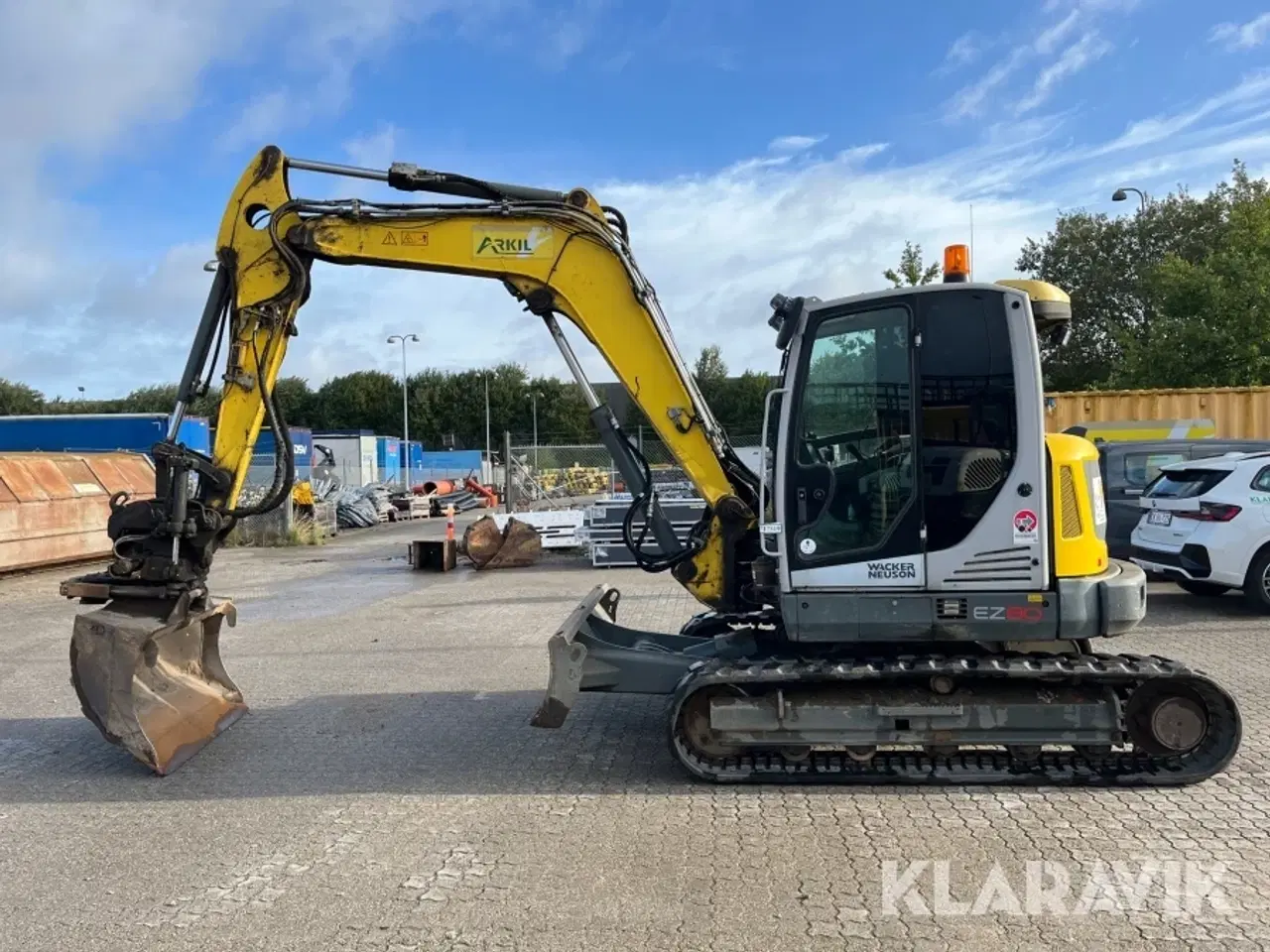 Billede 5 - Gravemaskine Wacker Neuson EZ80