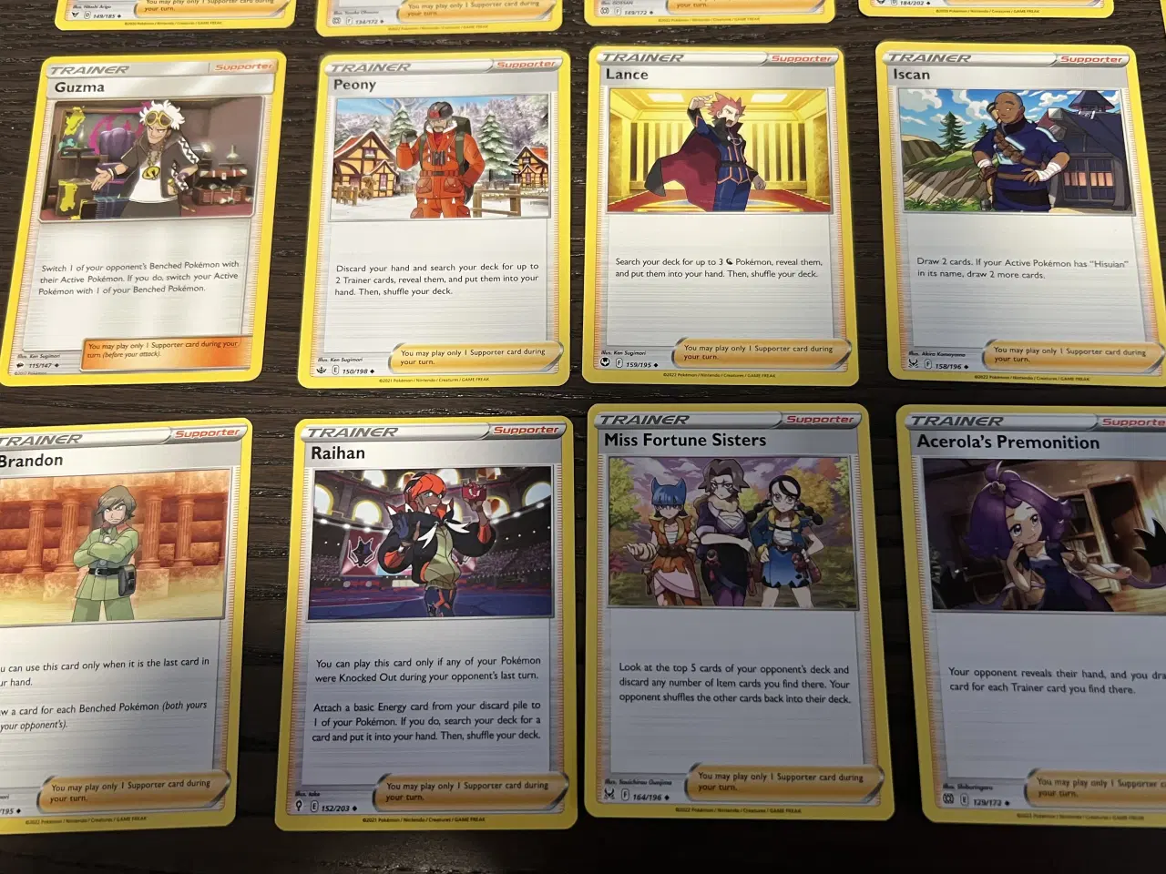 Billede 6 - Pokemon trainer kort - item og supporter