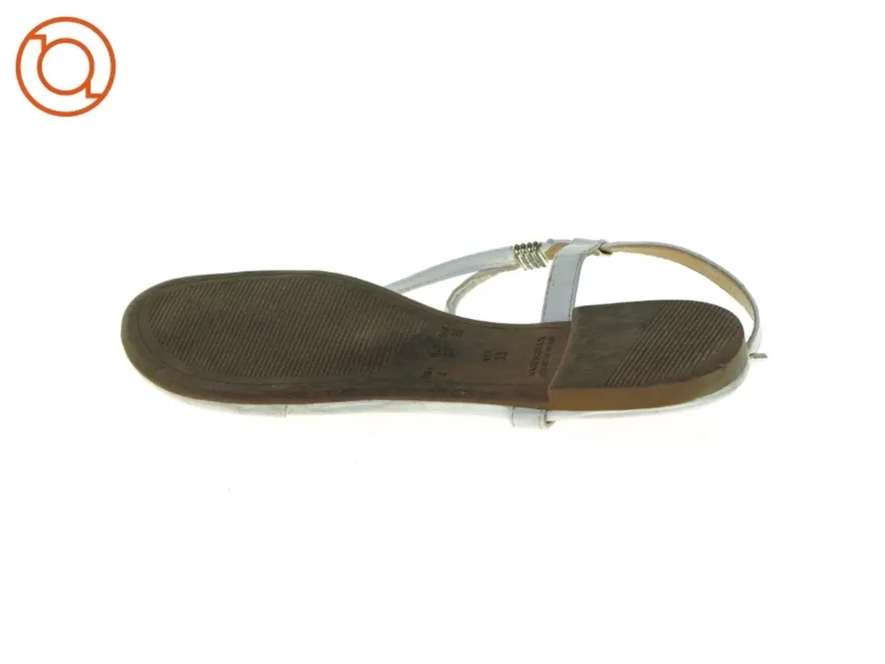 Billede 6 - Hvide sandaler med remme fra Seaside (str. 35)