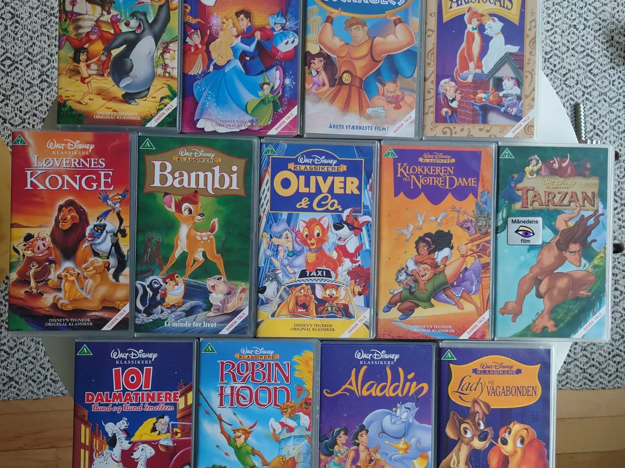 Billede 1 - Disney VHS m. danske stemmer + DK & INT klassikere