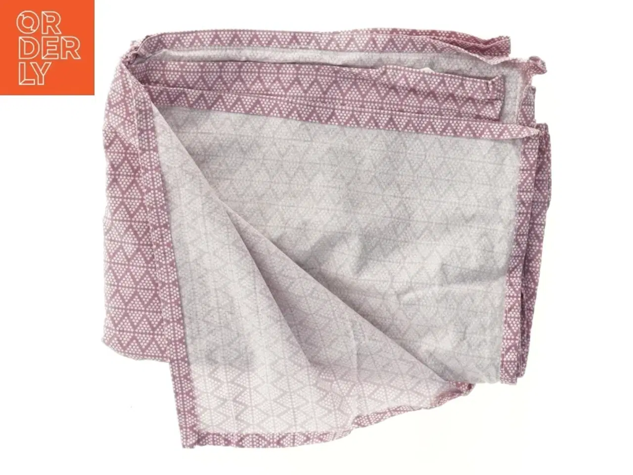 Billede 2 - Dug med geometrisk mønster (str. 136x210 cm)