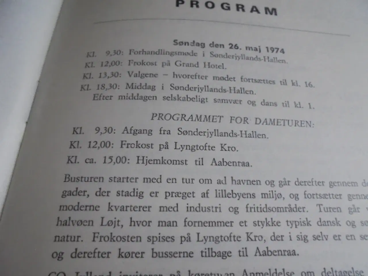 Billede 3 - Den Frie købmand: Prgr. fra repr-møderne 1970-74