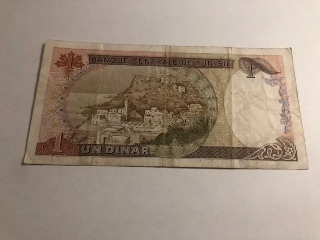 Billede 2 - 1 Dinar Tunisia 1980