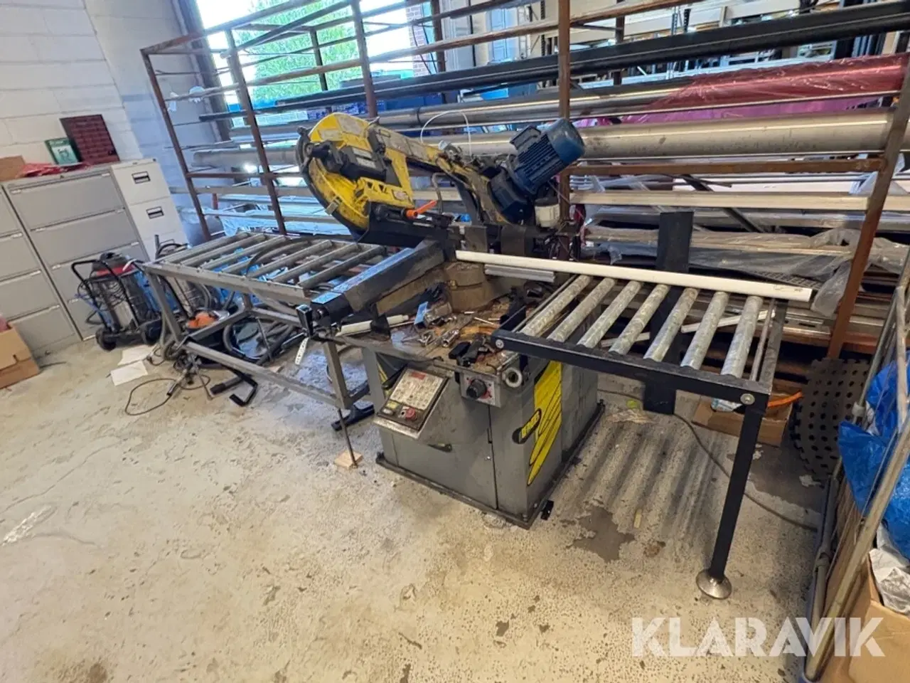 Billede 1 - Båndsav med rullebord FMB Sirius