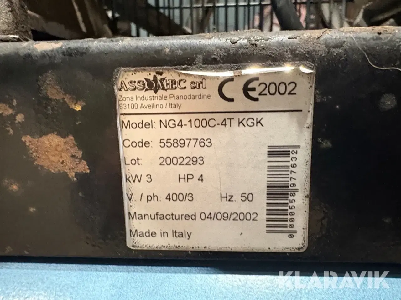 Billede 5 - Kompressorer KGK LT 1000